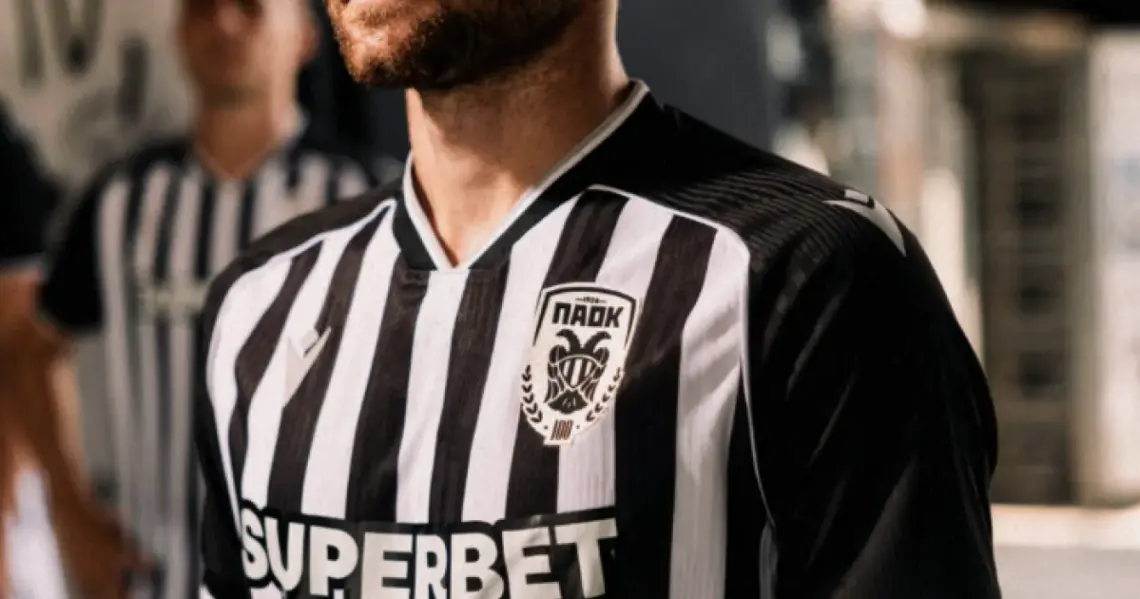 PAOK FC Away Kit 2026-27: Our White. Our Passion
