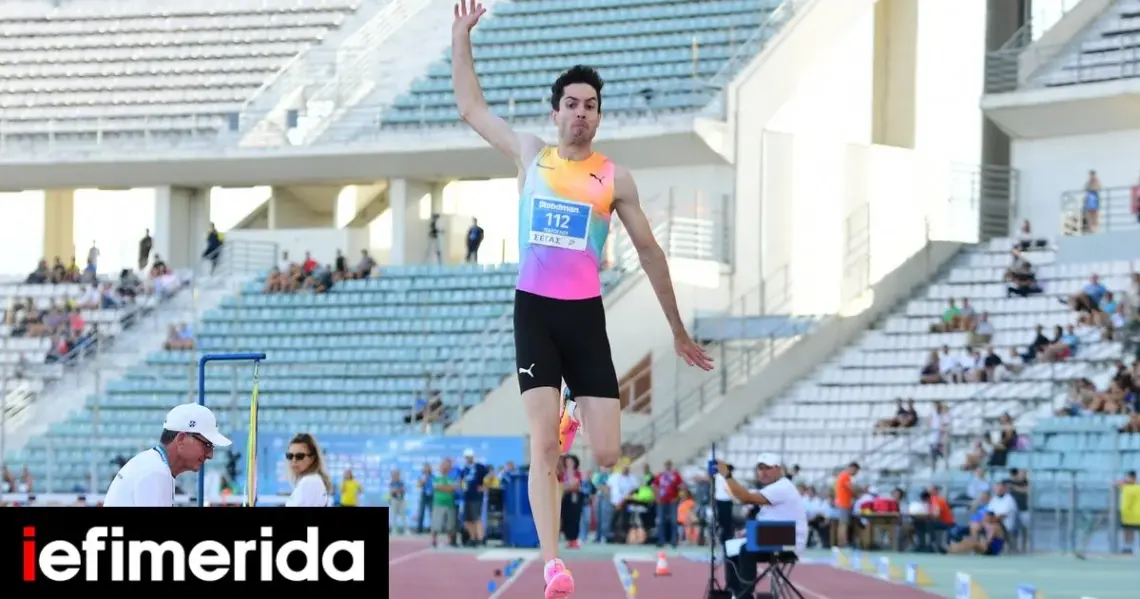 Απολαυστικός Τεντόγλου και ανικανοποίητος παρά το πανελλήνιο ρεκόρ: "Περίμενα κάτι παραπάνω, έχασα ευκαιρία πάλι - Το τελευταίο άλμα ήταν αλματάρα"